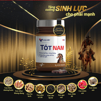 Viên uống bổ thận tráng dương tăng cường sinh lực nam giới Tốt Nam Hoa Việt (Hộp cao cấp)