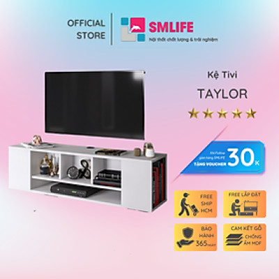 Kệ tivi phòng khách treo tường SMLIFE Taylor