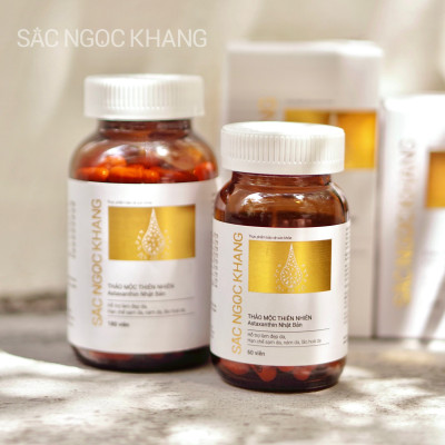 Combo 6 Viên Uống Sắc Ngọc Khang Vi Tảo Lục Hộp 60 viên