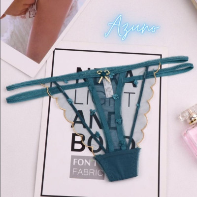 Sét 10 Quần Lót Nữ Lọt Khe Phối Ren Thoáng Mát, Gợi Cảm Azuno AL2373( Trộn màu)