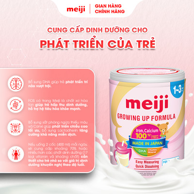 Combo 2 Hộp Sản Phẩm Dinh Dưỡng Công Thức Meiji Growing Up Formula - Nhập khẩu chính hãng (800g)