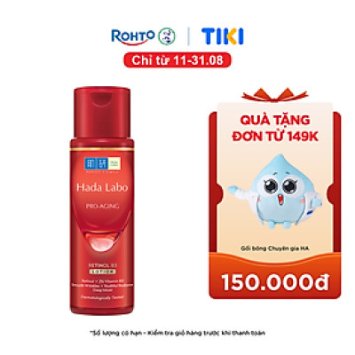 Dung dịch cải thiện lão hóa Hada Labo Pro-Aging Retinol B3 Lotion 170ml