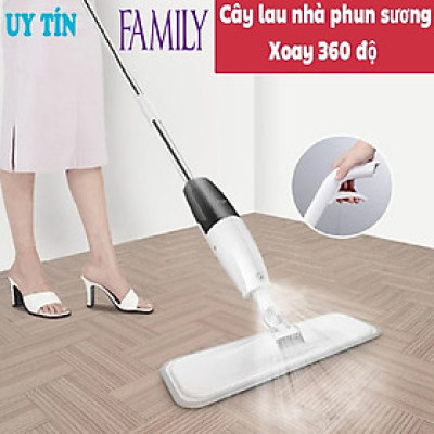 CÂY LAU NHÀ PHUN SƯƠNG HÀN QUỐC LAU SIÊU SẠCH THIẾT KẾ CHỔI THÔNG MINH XOAY 360 ĐỘ LAU SẠCH MỌI NGÓC TRONG NHÀ BẠN - HÀNG LOAI - 1 TỐT