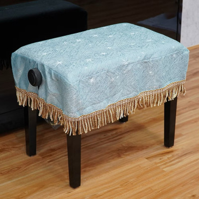 Bộ khăn phủ đàn piano cơ phong cách Châu Âu cổ điển sang trọng chống bụi chống xước - Hàng chính hãng