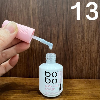 Sơn Thạch Lẻ Bobo Màu Xanh 9, Rượu Vang 28, Sơn Trơn Nước Gạo 13, Nâu Tây 20, Trắng Sữa Bóng Mướt Làm Nail, Màu Chuẩn Chai 15ml Đậm Đặc Bám Móng