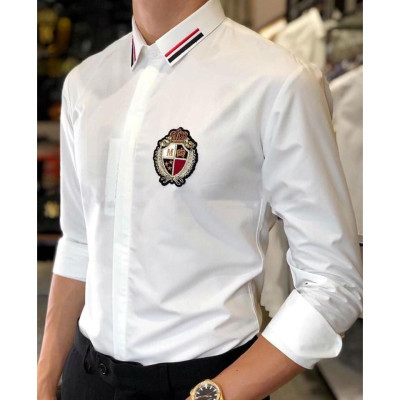 Áo Sơ Mi Nam Dài Tay Phối Viền Cổ Thêu LOGO Cao Cấp Thời Trang PONIVA Chất Vải Cao Cấp Mềm Mại Thấm Hút Mồ Hôi Tố