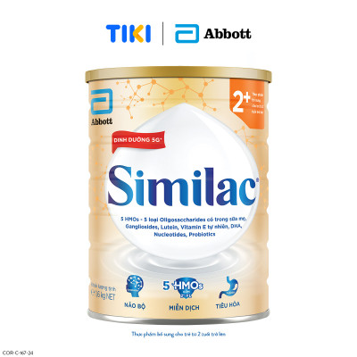 Combo 4 Sữa Bột Similac 2+ 1,6kg cho trẻ từ 2 tuổi trở lên