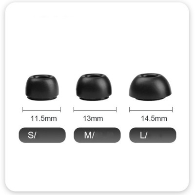 Cặp Nút Đệm Tai Nghe Silicone Thay Thế Cho Samsung Galaxy Buds 3 Pro - Hàng Chính Hãng
