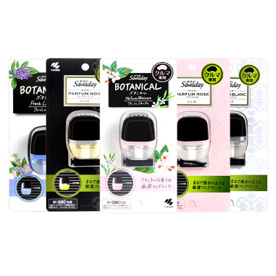 Nước hoa ô tô cao cấp Sawaday Parfum Blanc Nhật Bản 6ml