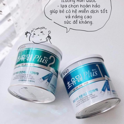 Sữa non cho bé từ 1 - 9 tuổi Ildong Plus 2 Hàn Bổ sung đầy đủ dinh dưỡng cho bé phát triển trí não, xương, răng và thị lực, tăng hệ miễn dịch, tạo hệ tiêu hóa khỏe mạnh - OZ Slim Store