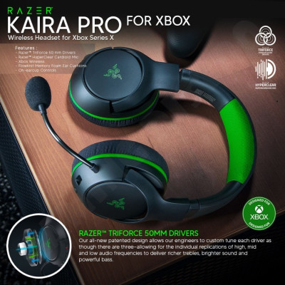 [Mới, hàng chính hãng] Tai nghe Razer Kaira Pro for Xbox