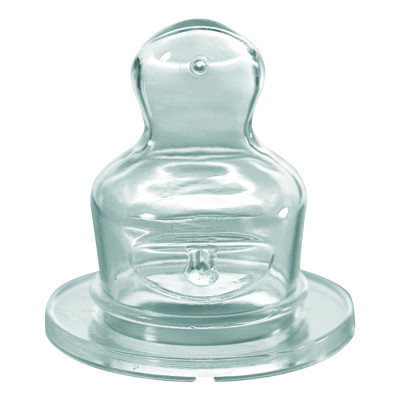 Bộ 2 Núm Ti Silicon Cho Bình Cổ Thường NIP NIP33007 Size M Dòng Chảy Vừa