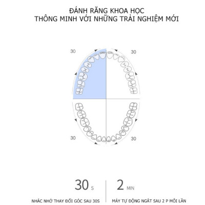 Bàn chải đánh răng điện Philips HX3216 - Hàng nhập khẩu