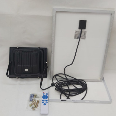 Đèn năng lượng mặt trời, Đèn led pha năng lượng mặt trời 100w