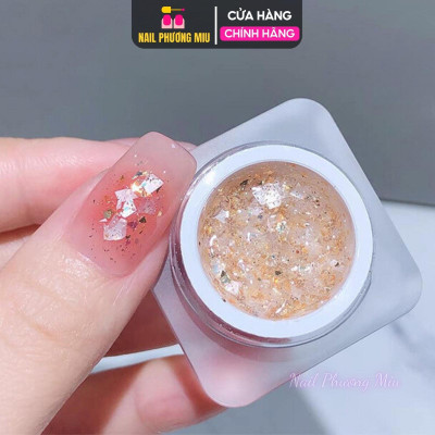 Gel Nhũ Xà Cừ Songqiao 8g Kim Tuyến Lấp Lánh, Dễ Sử Dụng Cho Người Mới Học Làm Nail, Hiệu Ứng Tuyết Ánh Xà Cừ Nữ khảm  xà Sơn Gel
