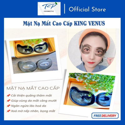 Combo siêu tiết kiệm: Serum Dưỡng Mi và Mày King Venus + Bộ mặt nạ mắt cao cấp King Venus (60 miếng)