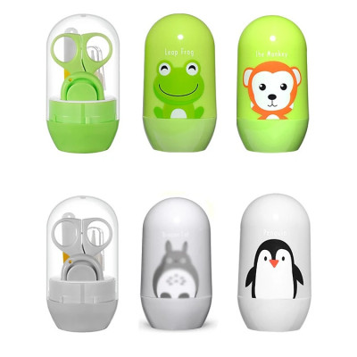 Bấm Móng Tay Trẻ Em, Bộ Dụng Cụ Bấm Móng Cho Bé 4 Chi Tiết, Cắt Móng Tay Tiện Dụng Có Hộp Đựng