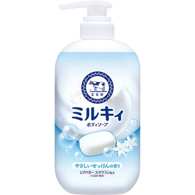 Sữa tắm tạo bọt Cow Milky Body Soap (500ml) - Hàng chính hãng