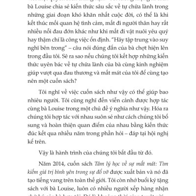 Tâm Lý Học Về Sự Mất Mát - Tìm Kiếm Giá Trị Bình Yên Trong Sự Đổ Vỡ