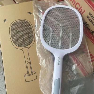 Vợt muỗi kiêm đèn bắt muỗi 2 trong 1 Hataca ( Hàng chính hãng)