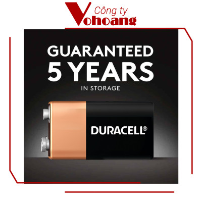 Combo 3 viên Pin Kiềm Duracell 9V (1 viên/ vỉ x 3 vỉ) - O000020