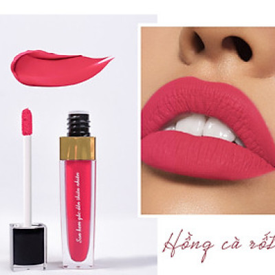 SON KEM GẤC DỀN MẸ KEN MÀU HỒNG CÀ RỐT