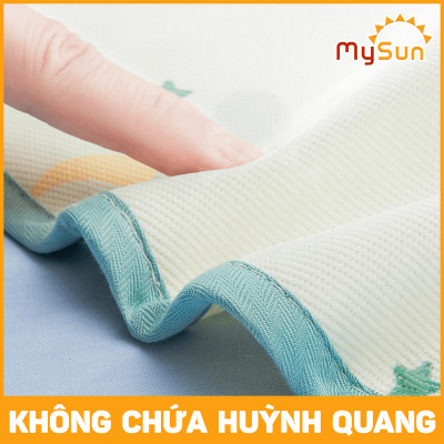 Khăn lót đầu cho bé sơ sinh gối ngủ thấm hút mồ hôi trẻ em MySun