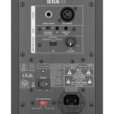 Loa Monitor TANNOY REVEAL 402 -cs 70 Watt 4" Bi-Amped -Hàng Chính Hãng
