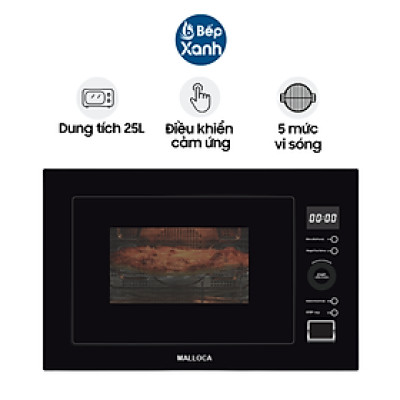 Lò vi sóng Malloca MW-927BG (đen) - Hàng Chính Hãng
