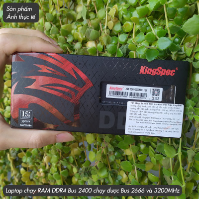 RAM Laptop KingSpec 4GB / 8GB DDR4 2666MHz / 3200MHz | Hàng Chính Hãng