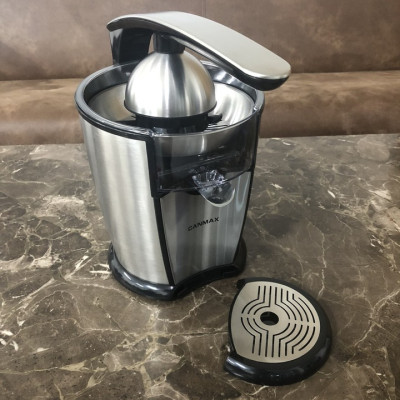 Máy vắt cam cao cấp thương hiệu Canmax CJ-186 - Công suất 120W - Chất liệu Inox 304 - Dung tích 1000ml - Hàng Nhập Khẩu