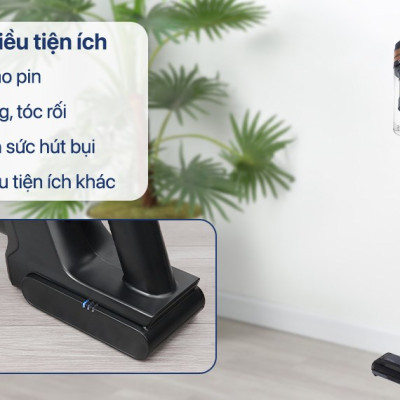 Máy hút bụi không dây Samsung VS15A60AGR7/SV - Hàng Chính Hãng