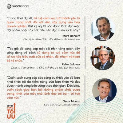 Sách - Đi Tìm Vùng Tối Ưu - OPTIMAL Duy Trì Sự Xuất Sắc Mỗi Ngày Bằng Trí Tuệ Cảm Xúc