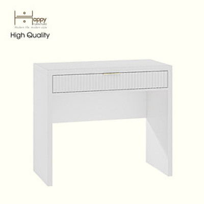 HAPPY FURNITURE , Bàn trang điểm 1 ngăn kéo - NAMI, BAN_130 , 90cm x 45cm x 78cm DxRxC