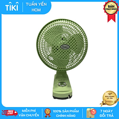Quạt treo tường mini Hali HM2 công suất 28W, 3 tốc độ gió, thiết kế nhỏ gọn có thể để bàn - Hàng chính hãng