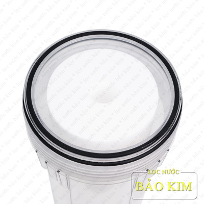 Combo cốc, ly lọc BIGBLUE 10inch Yamato kèm tay mở ly | Ren nhựa | Ren 34 “1” | công suất lọc 1.5 -2m3/h | trong suốt – 2 gioăng chịu áp | Hàng chính hãng