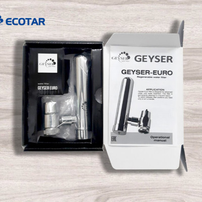 Máy lọc nước tại vòi Geyser Euro M - Lọc sạch vi khuẩn và giúp làm đẹp da- hàng chính hãng