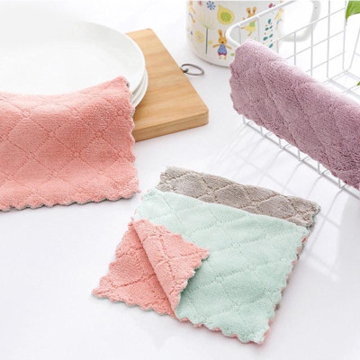 Set 10 khăn lau tay , lau bếp  2 mặt dày dặn , đa năng siêu thấm hút , vải bông mềm mịn , dùng được trên mọi bề mặt vô cùng tiện lợi 