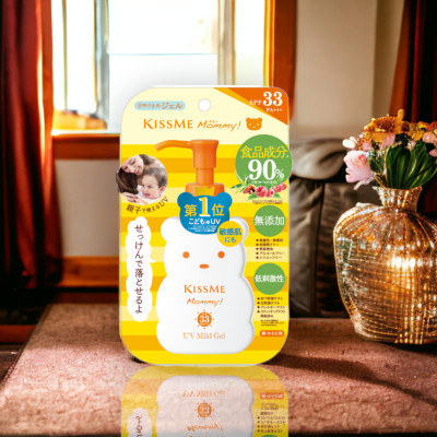 Gel Chống Nắng Và Dưỡng Ẩm Dành Cho Bé Từ 06 Tháng Tuổi Và Làn Da Nhạy Cảm Kissme Mommy UV Mild