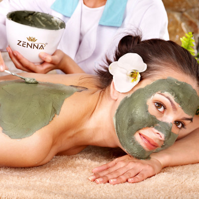 Mặt nạ bùn khoáng núi lửa kiểm soát dầu và mụn, thải độc tố, tái tạo da ZENNA Bentonite Clay 80g - Phù hợp cho mọi loại da đặc biệt da dầu và mụn