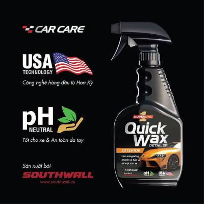 Dung Dịch Đánh Bóng Nhanh Sơn Ô Tô SUPERONE Quick Wax Detailer - Exterior SOUTHWALL A202