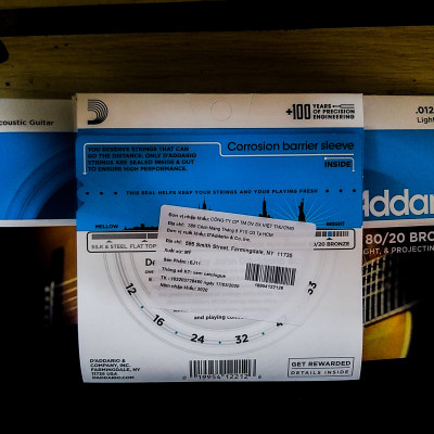 Dây Đàn Guitar Acoustic D