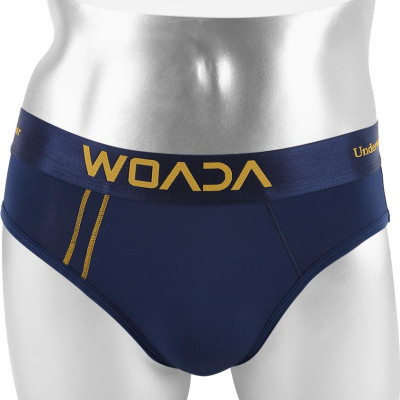 Bộ 5 Quần Lót Nam Woada Brief Thun Bột 4 Chiều LK131 - Màu Ngẫu Nhiên