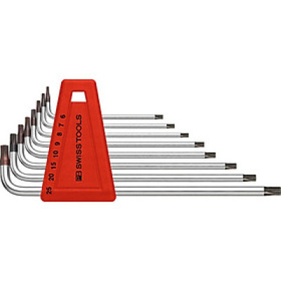 Bộ Lục Giác Hoa Thị Có Lỗ Ở Tâm Pb Swiss Tools 8 Cây Pb 411.bh 6-25 - Hàng Chính Hãng 100% từ Thụy Sỹ