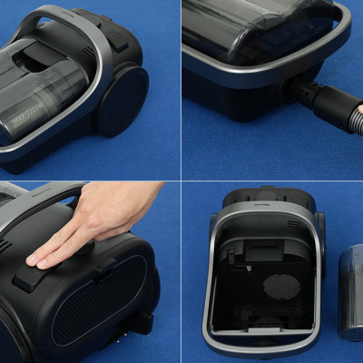 Máy Hút Bụi Dạng Hộp Panasonic MC-CL609HN49 - Công suất 2200W - Công nghệ gió xoáy cực đại - Bộ lọc HEPA & lưới lọc hiện đại - Sản xuất tại Malaysia - Hàng chính hãng - Bảo hành 12 tháng