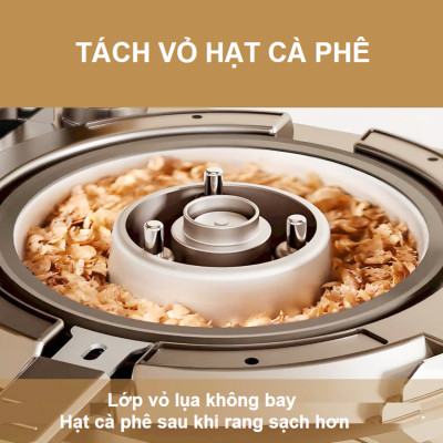 Máy rang hạt cà phê không khói tự động chuyên nghiệp. Thương hiệu Đài Loan cao cấp Wing Kwong WCR-150. HÀNG CHÍNH HÃNG
