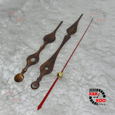 Kim đồng hồ treo tường vân gỗ mã số K8096, phù hợp đồng hồ treo tường đường kính 28cm đến 35cm