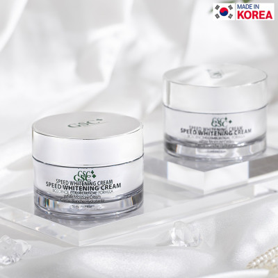 Kem làm trắng nhanh GSC Speed whitening cream, Hỗ trợ t r ị nám, tàn nhang hiệu quả, cân bằng sắc tố da, An toàn cho mọi loại da, hoàn toàn không kích ứng