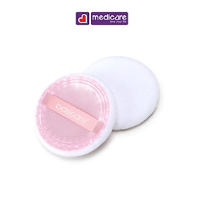 Bông phấn phủ Basicare 1050B 2 cái