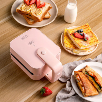 Máy Nướng Bánh Mì Sandwich Bánh Kẹp Đa Năng Dễ Sử Dụng, Rán Trứng, Rán Thịt Chống Dính Tuyệt Đối - Hàng chính hãng